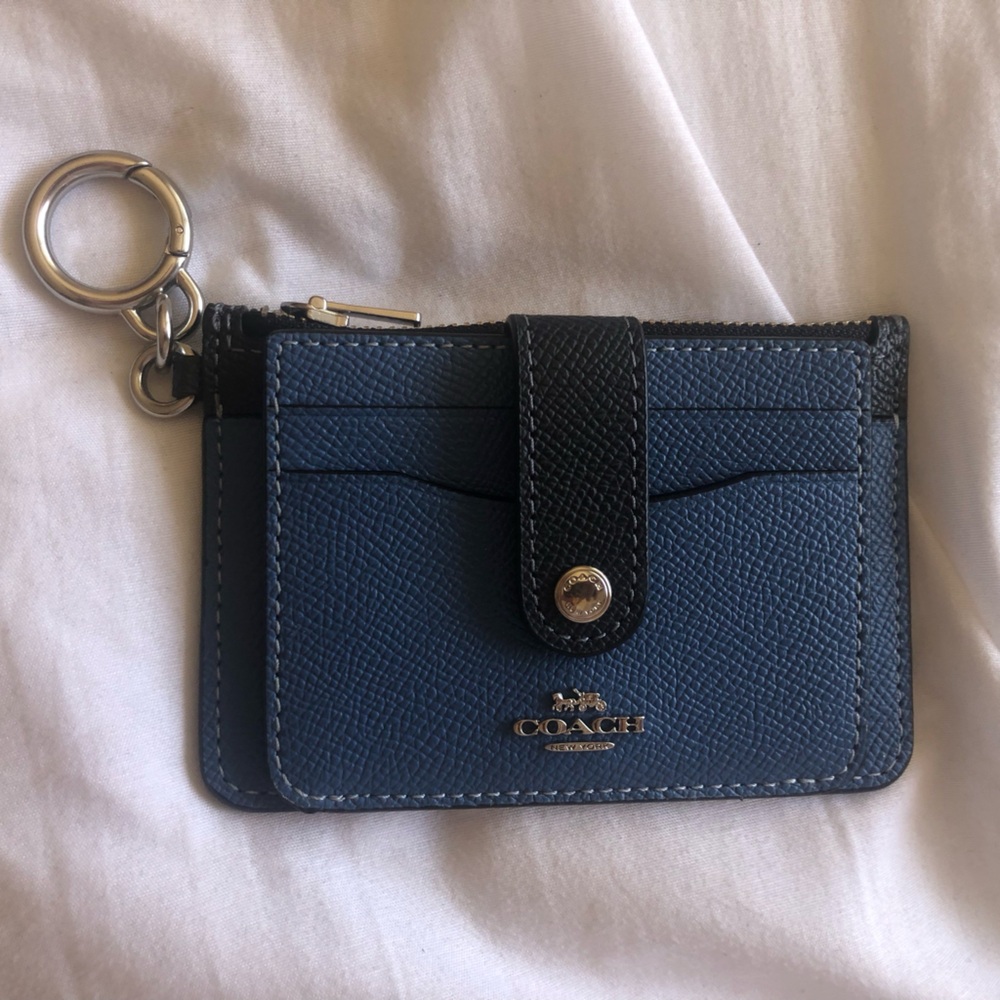 Coach Colorblock Card Attachment Case